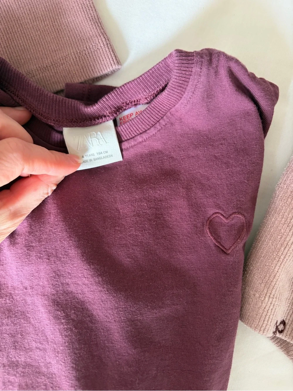 Zara soft mauve